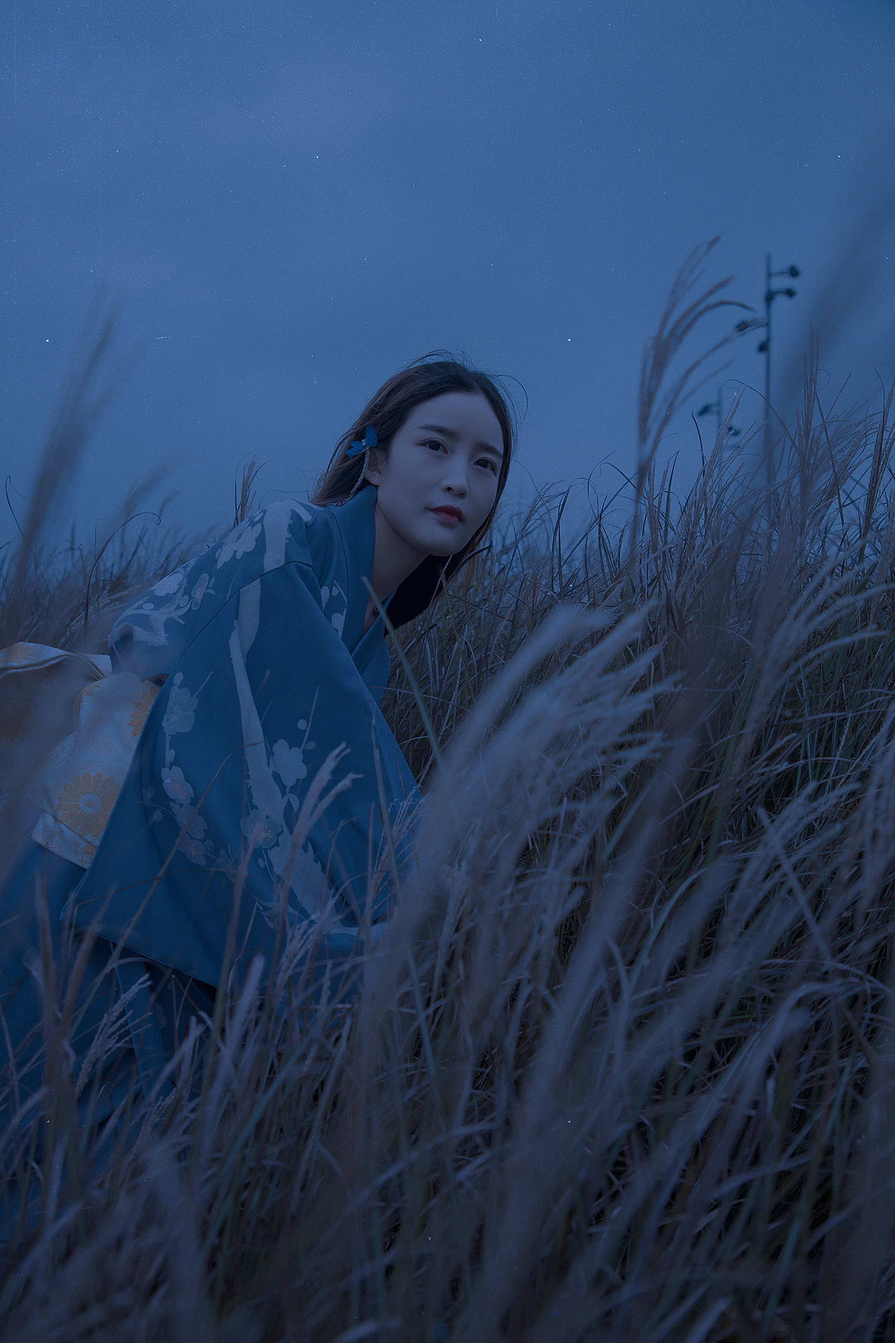 蓝色的梦-发生在蓝色的夜里（图ZMjI5NTIzNzA0） - 人像摄影 - 站酷设计师三维设小周原创素材 - 站酷ZCOOL
