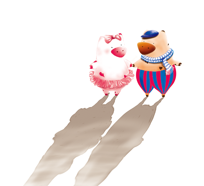 2019 猪爱上了猪（图ZMTQwNjU0NTI0） - 绘本 - 站酷设计师乔老爷321原创素材 - 站酷ZCOOL