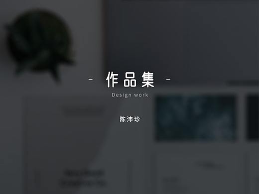 个人视觉设计作品集