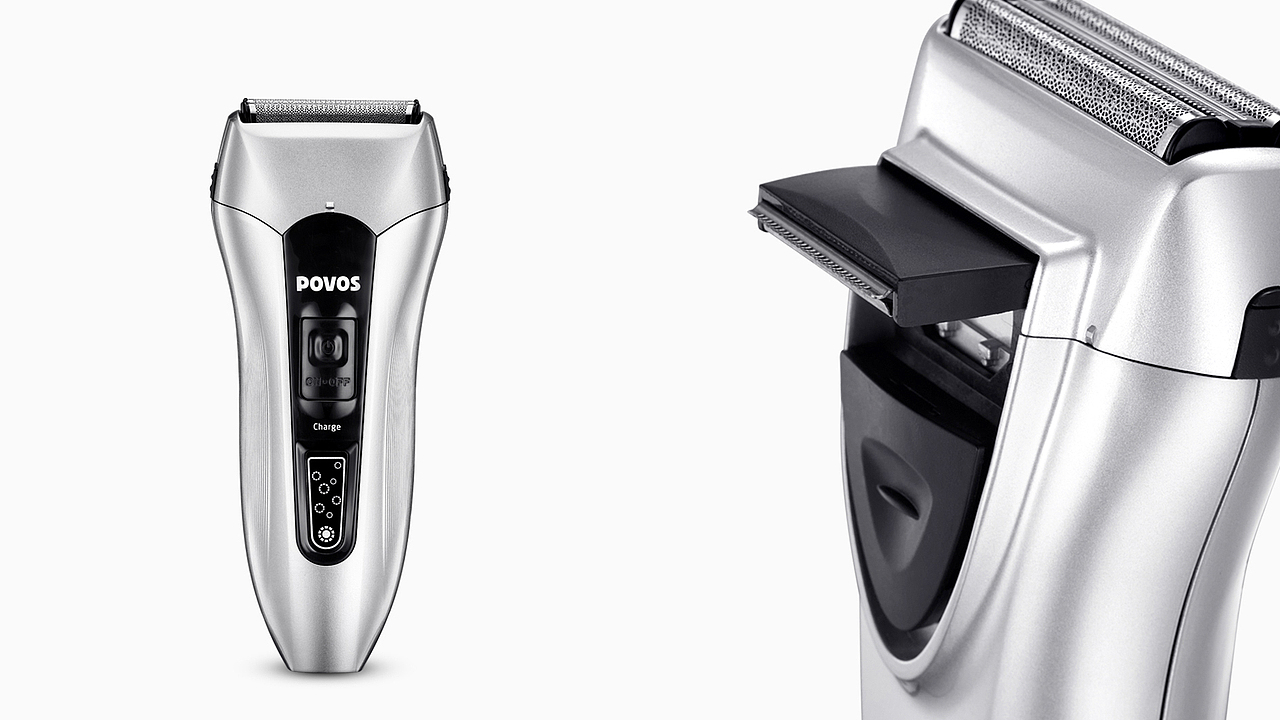 POVOS奔腾剃须刀（图ZMTI4NDg3MDM2） - 产品摄影 - 站酷设计师東賢摄影原创素材 - 站酷ZCOOL