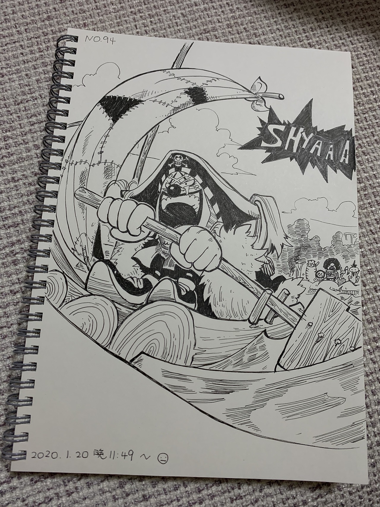 海贼王临摹 二期（图ZMTk0OTg4MDQw） - 单幅漫画 - 站酷设计师Liang_Kinglion原创素材 - 站酷ZCOOL