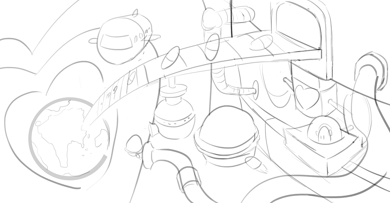 商业插画-菲鹿儿新品胶囊口红插画