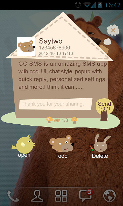 GO短信即显主题汇总（模板主题）（图ZODM1NzI0OA==） - 主题/皮肤 - 站酷设计师saytwo原创素材 - 站酷ZCOOL