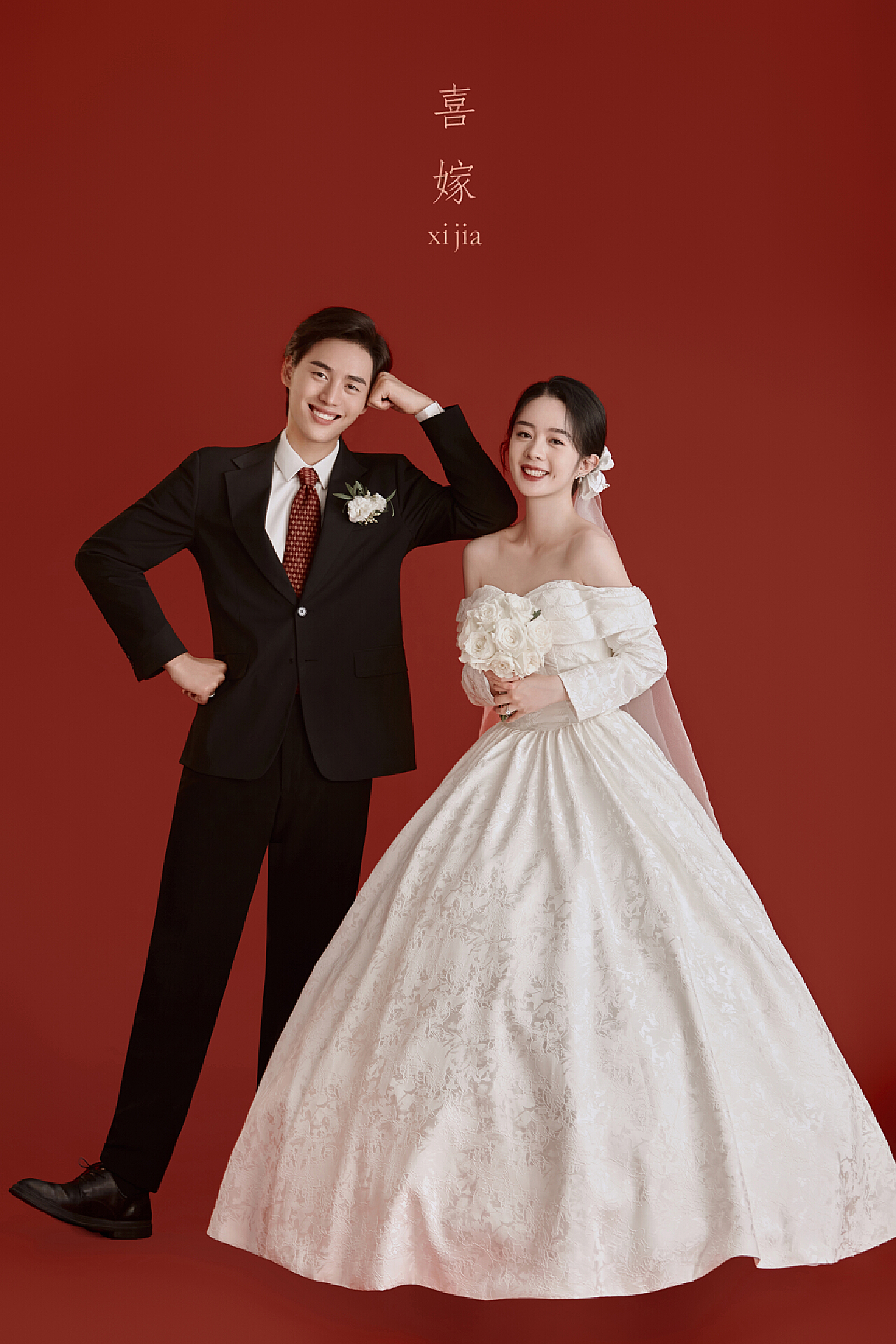 红色中式囍嫁 - 大美中国 - 首尔首尔婚纱摄影