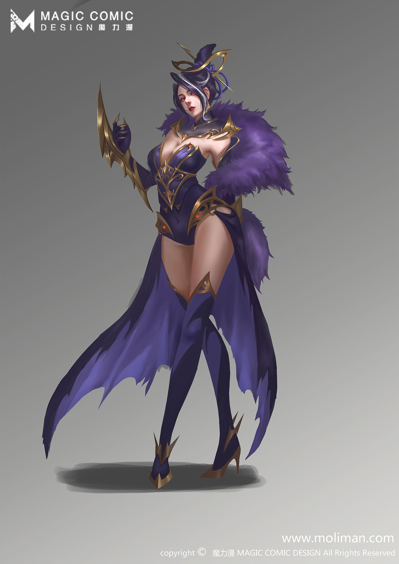 学员立绘作品持续更新|插画|游戏原画|魔力漫 - 原创作品 - 站酷