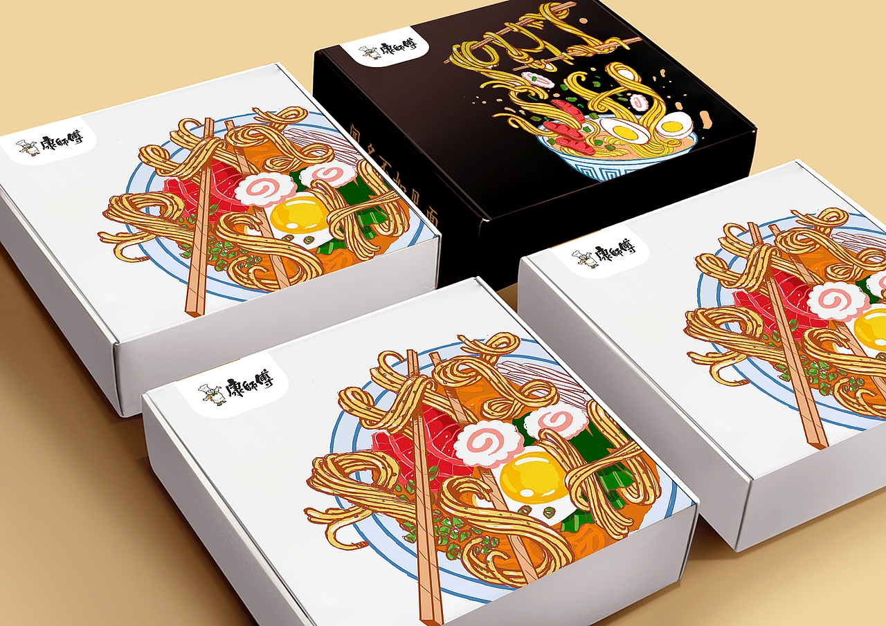 康师傅泡面包装设计