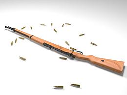 C4D建模渲染-毛瑟98K