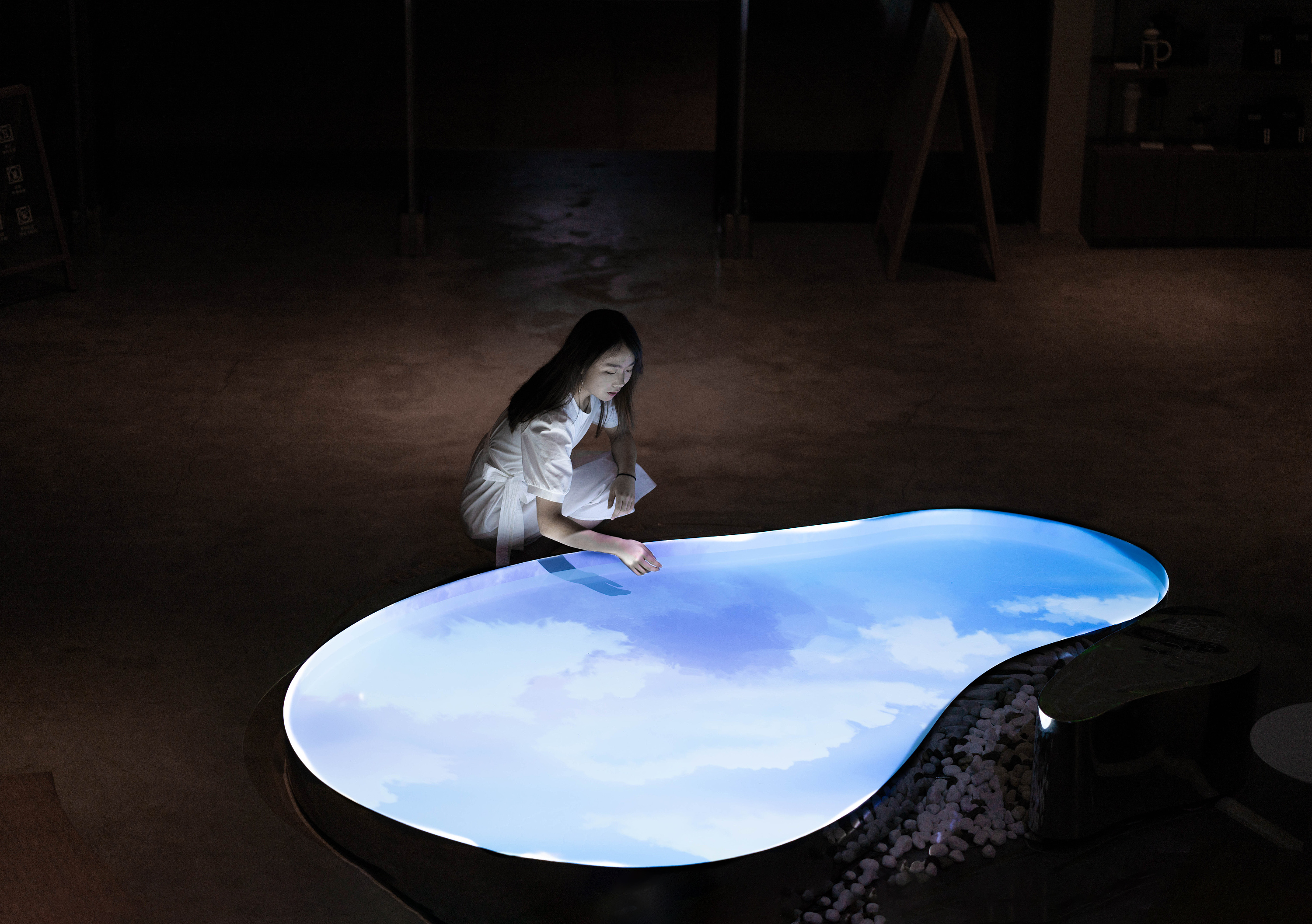 光启蒙ctlab映互动影像装置