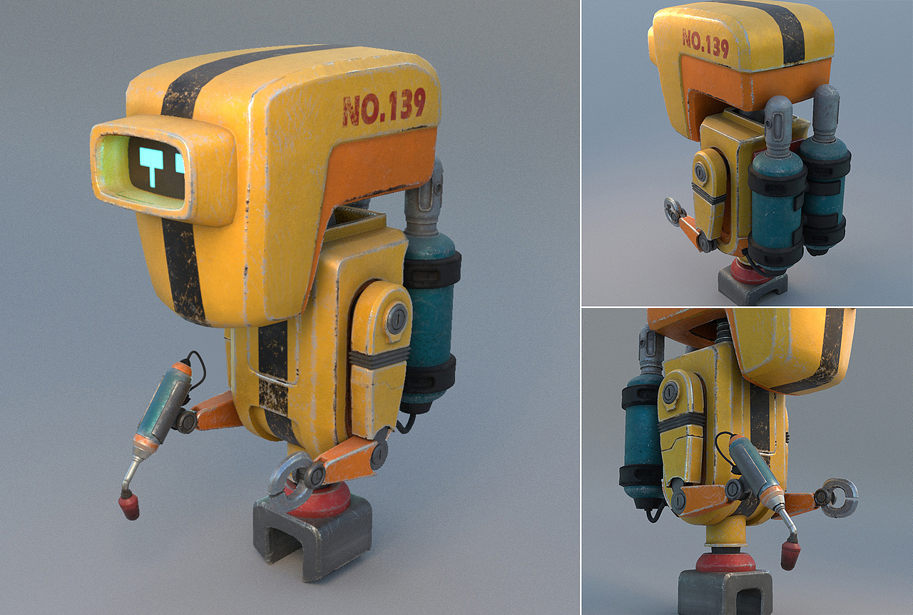 火星时代第三周 材质贴图作业（图ZMjU3NjQ0MjY4） - 人物/生物 - 站酷设计师Esther_ai原创素材 - 站酷ZCOOL