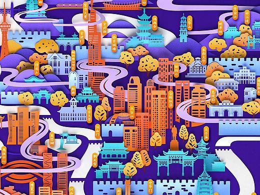 Go & Discover Illustration 城市发现之旅  南京 