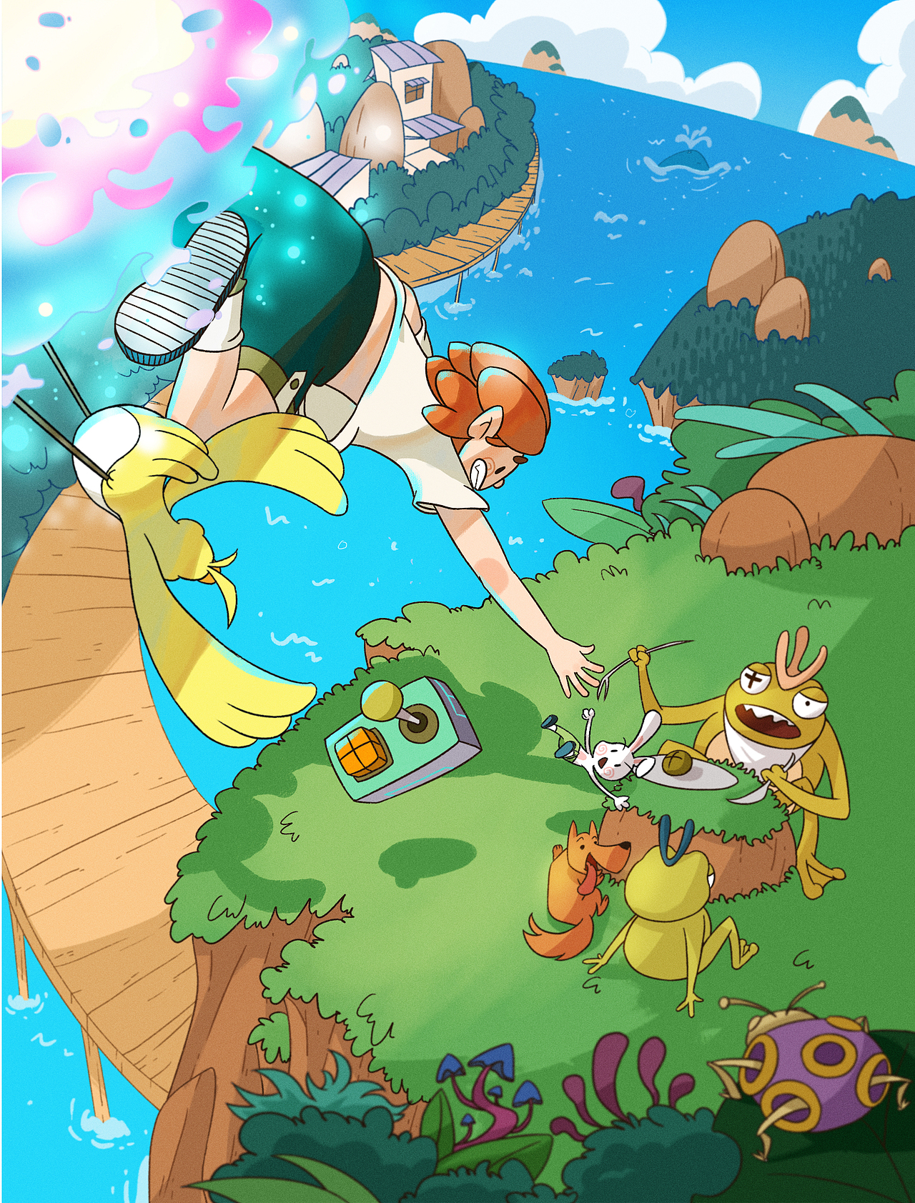 冒险系列（图ZMjY5NjYxMjYw） - 创作习作 - 站酷设计师罗卜哦原创素材 - 站酷ZCOOL