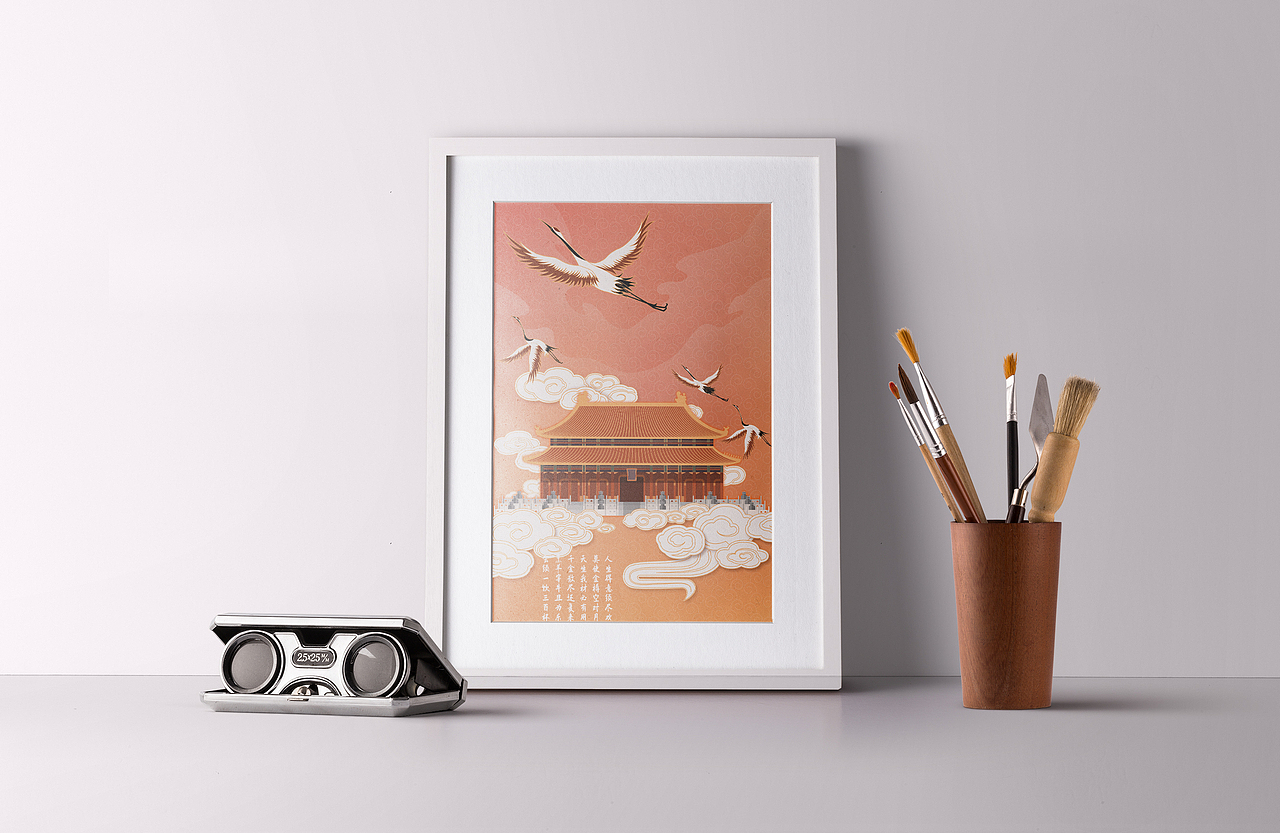 仙鹤故宫（图ZMjQ4NDY2MTA4） - 创作习作 - 站酷设计师chenyang1912原创素材 - 站酷ZCOOL