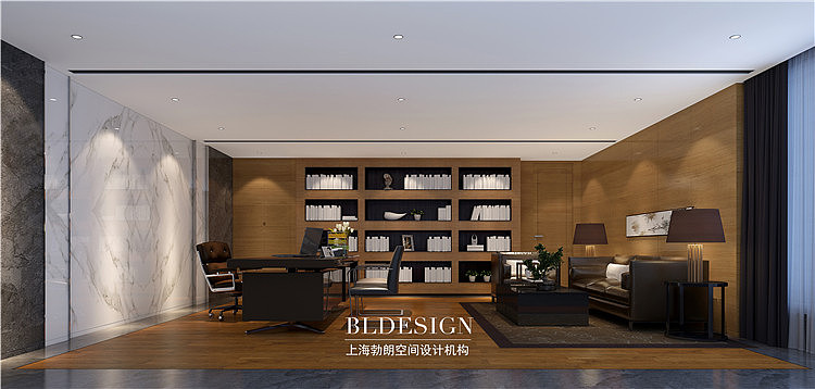 信阳办公楼设计公司——信阳现代办公室设计案例（图ZOTUwODc1NjQ=） - 家装设计 - 站酷设计师办公室设计公司原创素材 - 站酷ZCOOL
