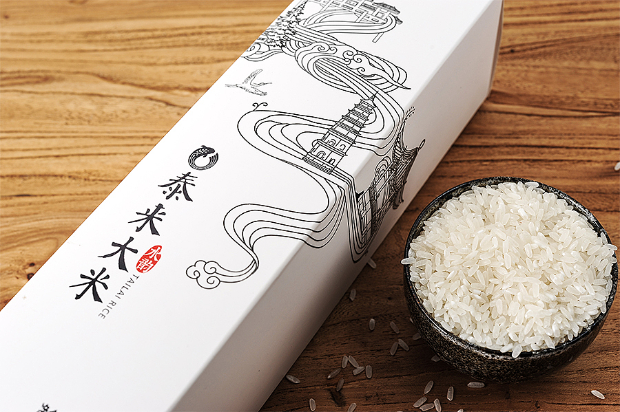 西林设计“啪啪啪”第1炮:泰来大米,天地粮心