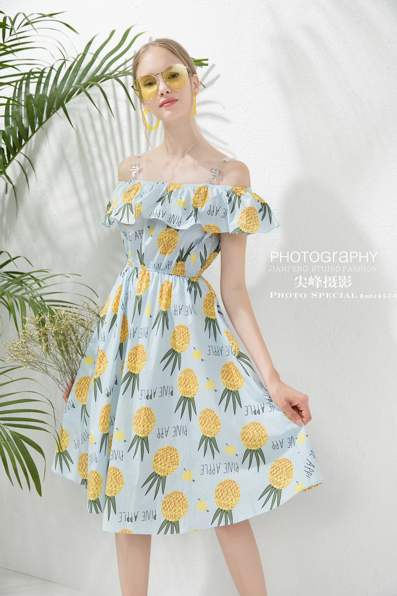 春夏连衣裙拍摄