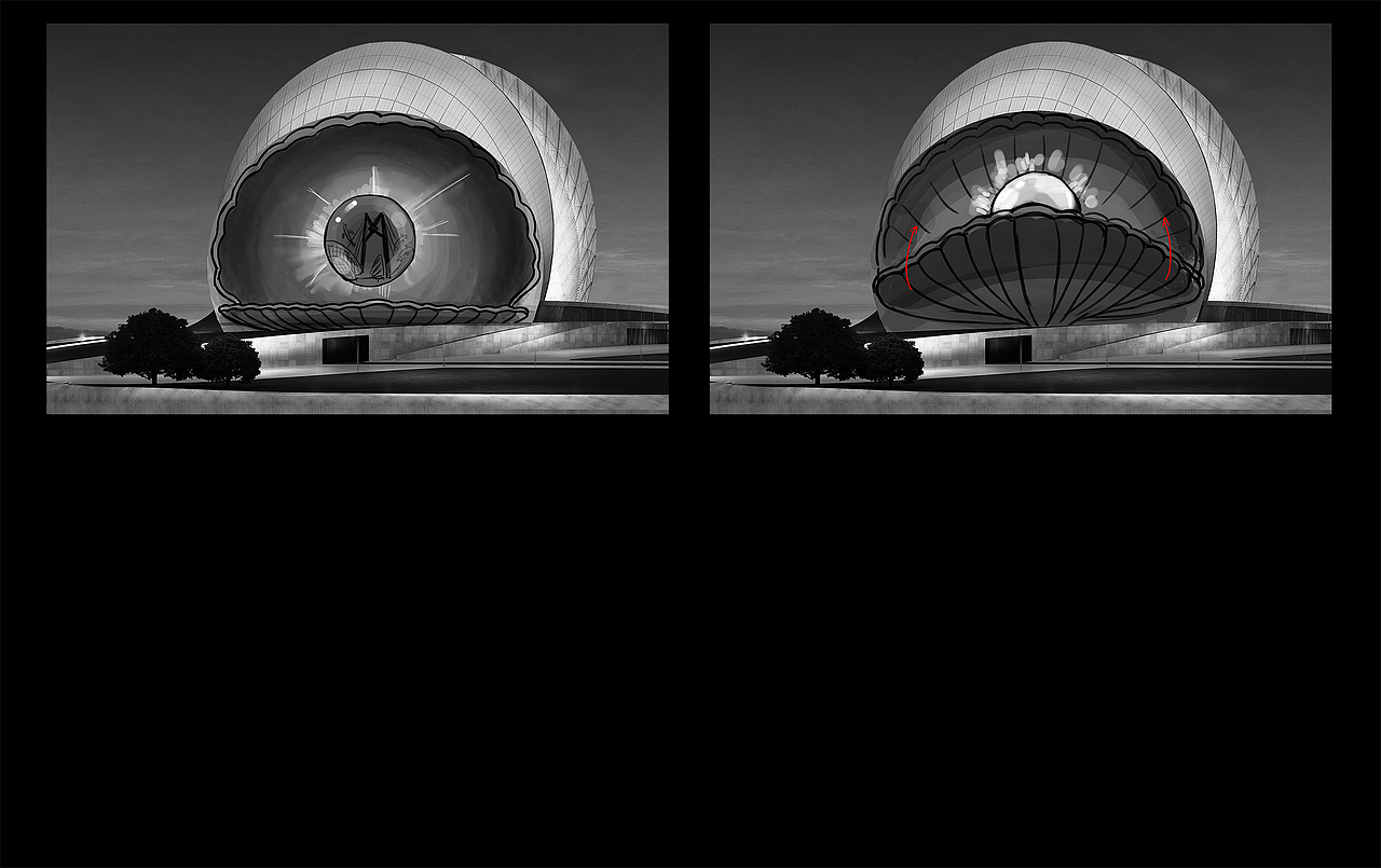 珠海大剧院投影灯光秀演出分镜设定（图ZMjQxNTcxMjQ4） - 舞台美术 - 站酷设计师现代视觉研究所原创素材 - 站酷ZCOOL