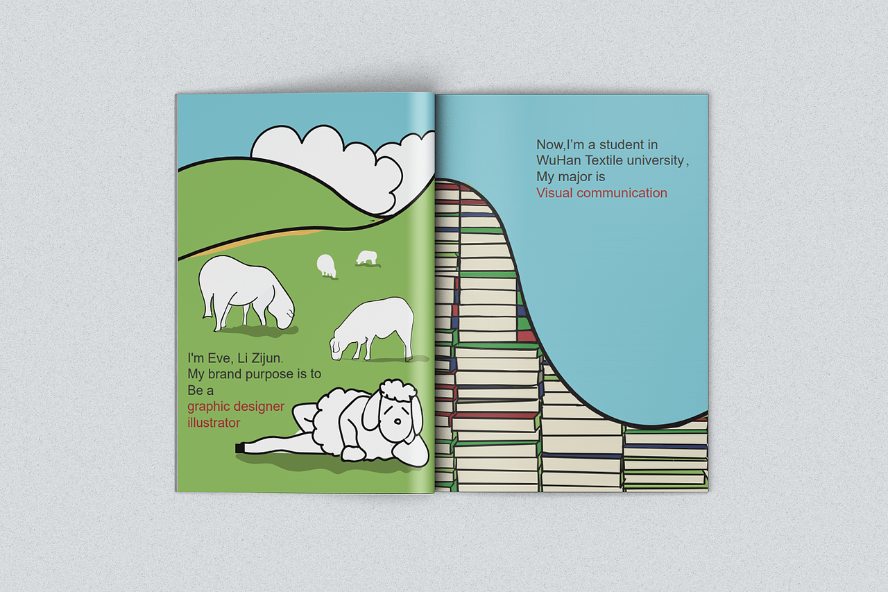sunny sheep（图ZMjU2NDQ3MDMy） - 书籍/画册 - 站酷设计师EveLeo1原创素材 - 站酷ZCOOL