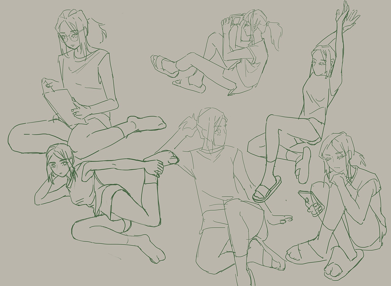 速写60天挑战赛Day41@速写班长