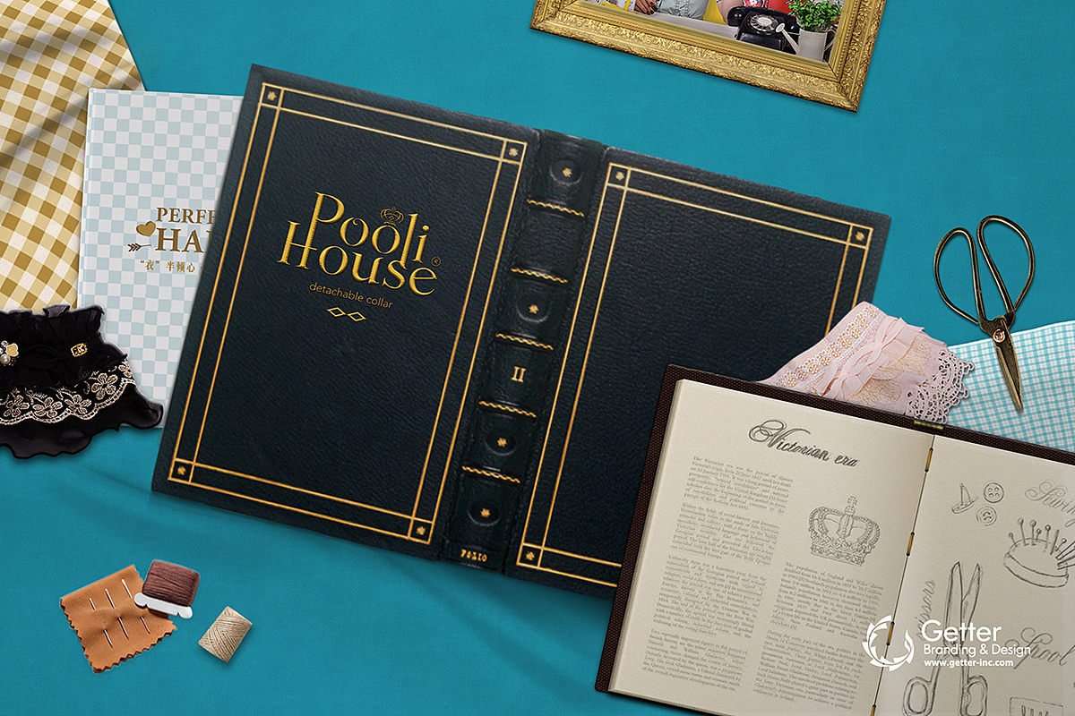 Poolihouse 女装假领品牌设计