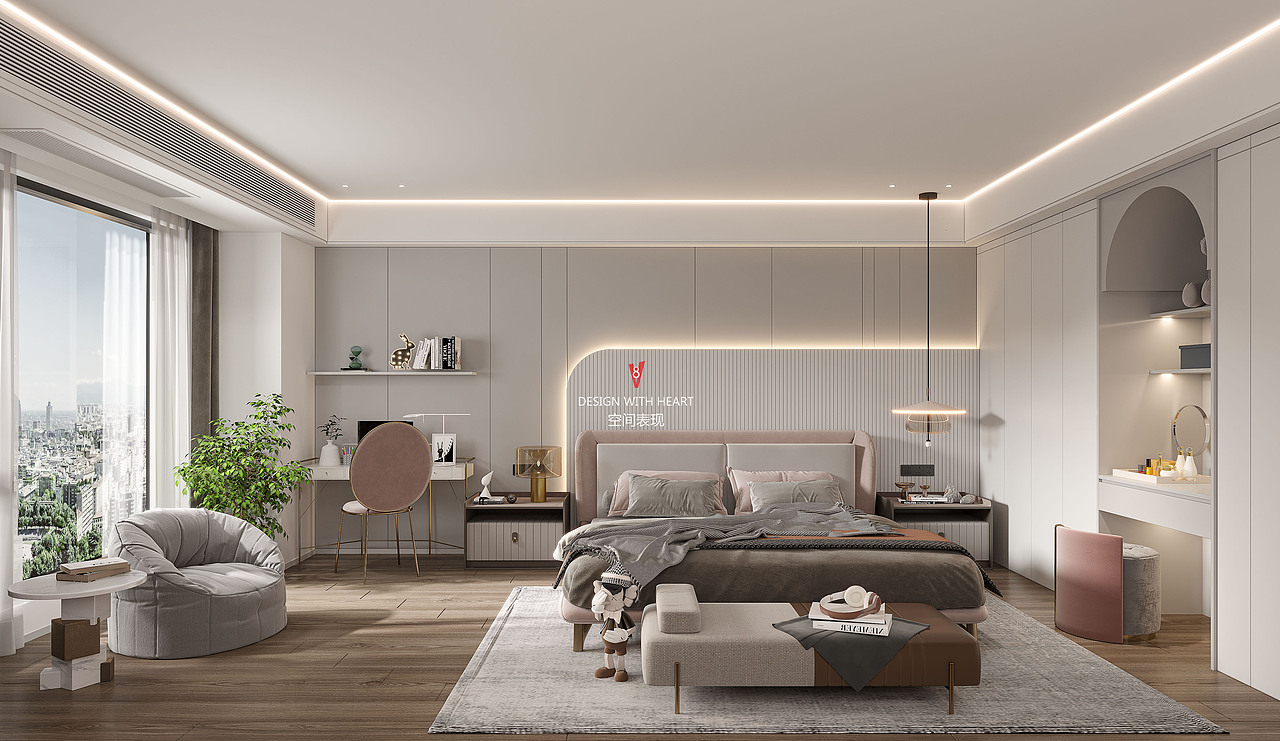 V8空间表现 | 公寓住宅设计（图ZMjkwNzA4NDky） - 家装设计 - 站酷设计师V8空间表现原创素材 - 站酷ZCOOL