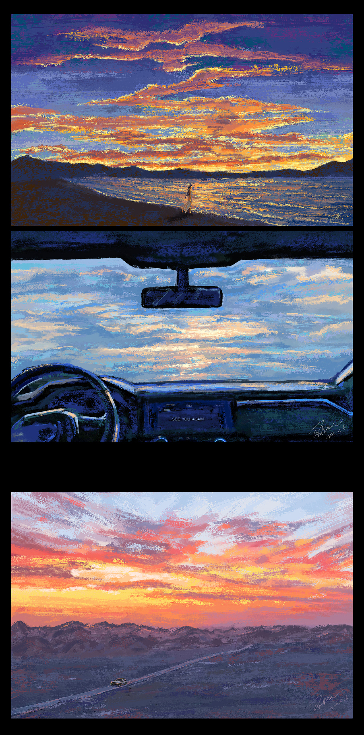 在路上|插画|商业插画|rebbit_原创作品-站酷zcool