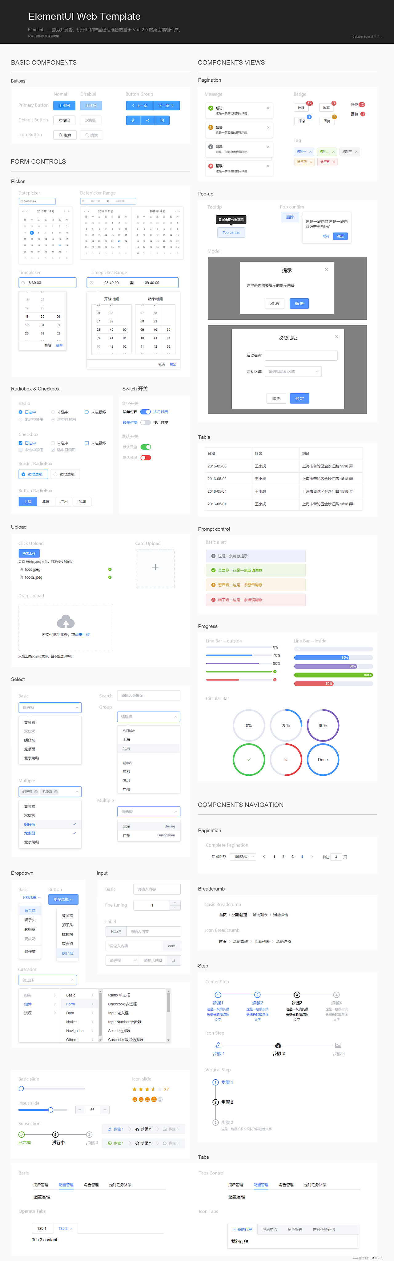 elementui设计规范(无水印)_m米乐儿-站酷zcool