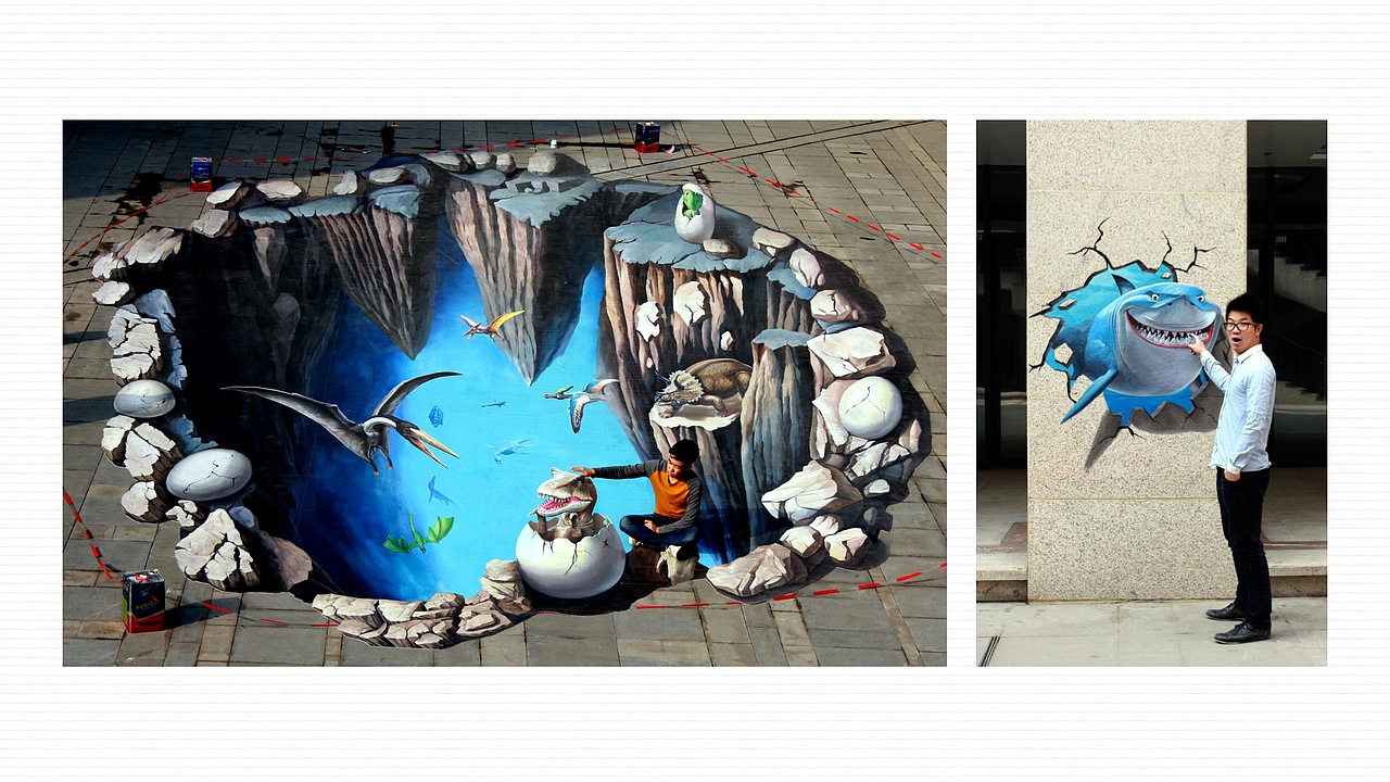 沈阳亿丰不夜城3D画展