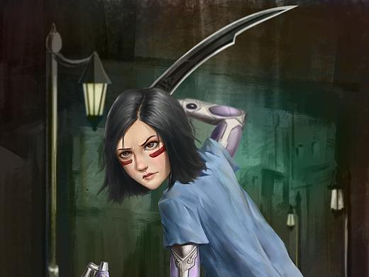 阿丽塔（个人主页-ZMzgxNjA2NTY=） - 创作习作 - 站酷设计师UncleBeard原创素材 - 站酷ZCOOL