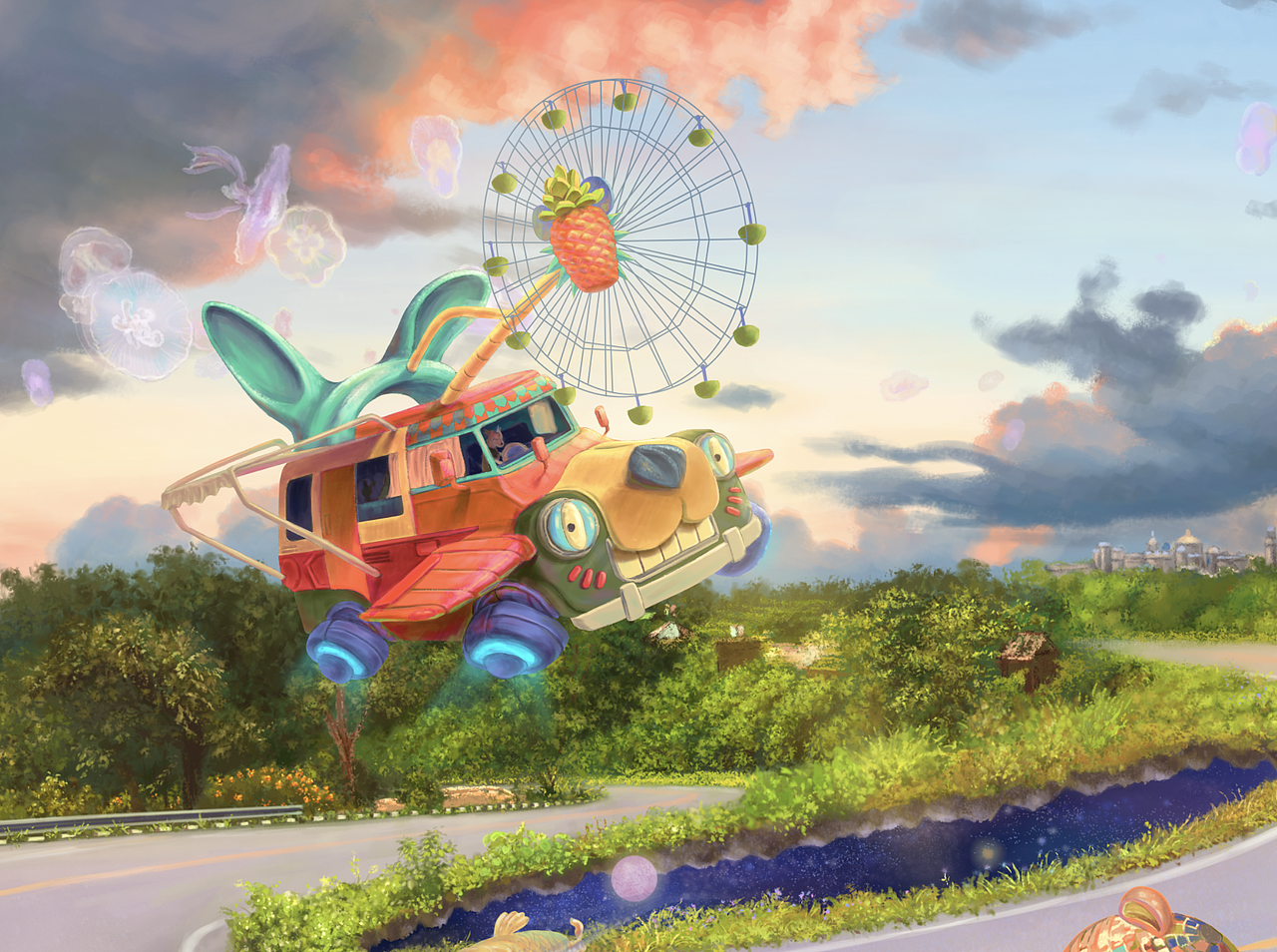 秘岛5——落日飞车