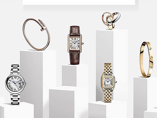 卡地亚腕表产品详情页.