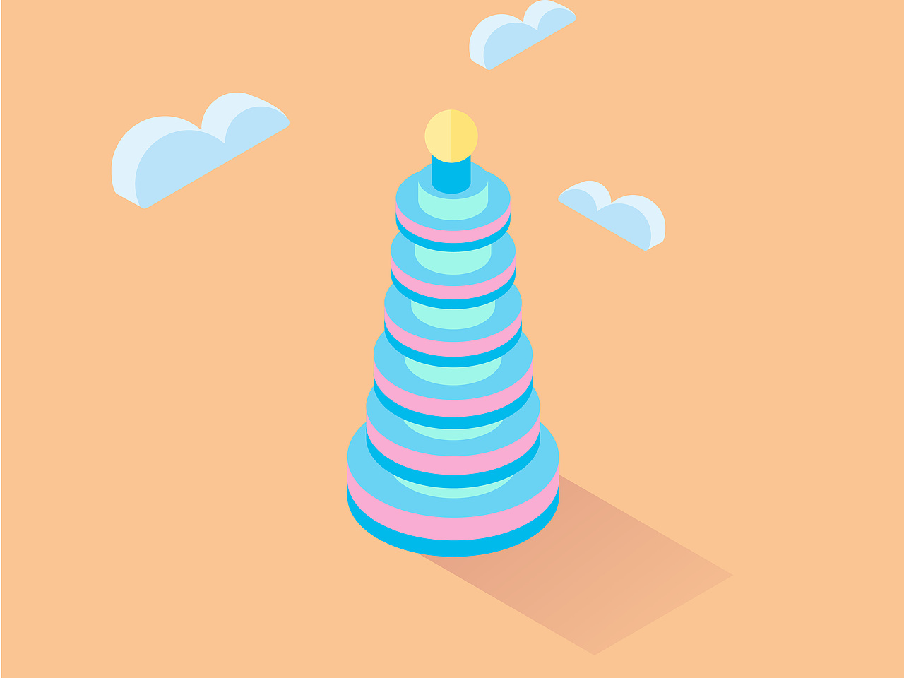 建筑插画（图ZMTQ0Njc1OTA4） - 艺术插画 - 站酷设计师胡子君97原创素材 - 站酷ZCOOL