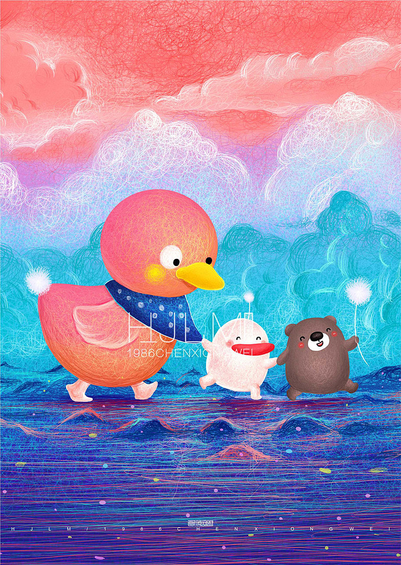 【STOY DUCK】插画合集
