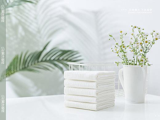 婴儿浴巾摄影丨简木视觉 × 母婴用品抱被纱布 产品拍摄