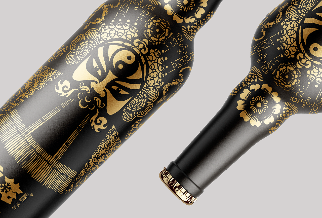 雪花啤酒snow beer - 脸谱系列