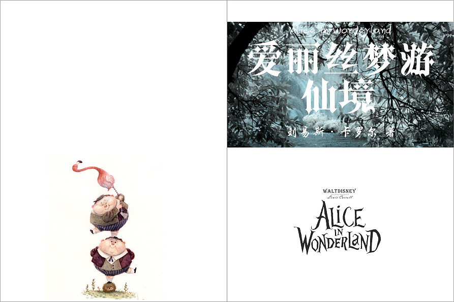 爱丽丝梦游仙境书籍装帧（图ZODMzNzk2Njg=） - 书籍/画册 - 站酷设计师杨羔羔原创素材 - 站酷ZCOOL