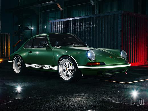 Singer 911 UE4 CG汽车摄影