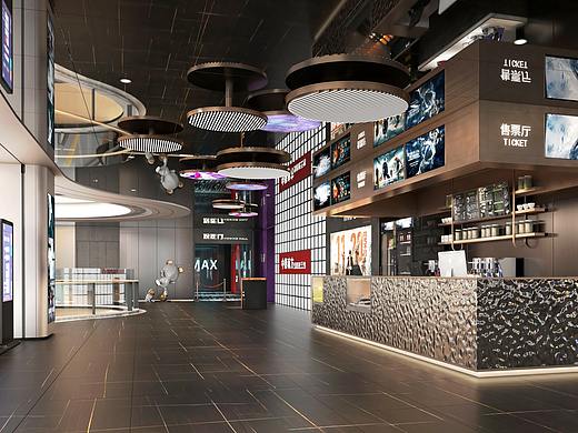 壹创设计 |双德国际商场×中影国际电影院（个人主页-ZNTczOTI4MjA=） - 商业空间设计 - 站酷设计师壹创设计A原创素材 - 站酷ZCOOL