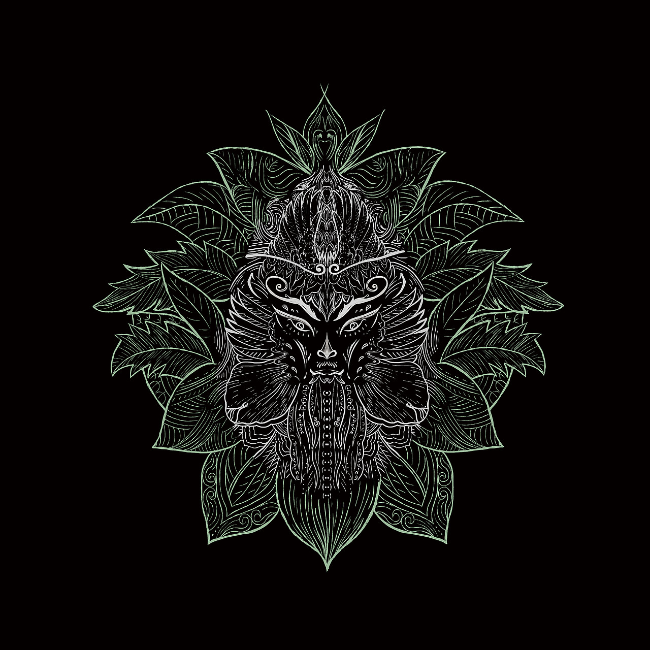 插画/一些酒标设计