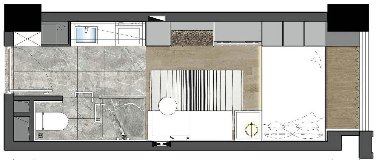 现代都市公寓简单 1992效果图（图ZMTQ4NTk2MDY4） - 家装设计 - 站酷设计师张美丽效果图原创素材 - 站酷ZCOOL