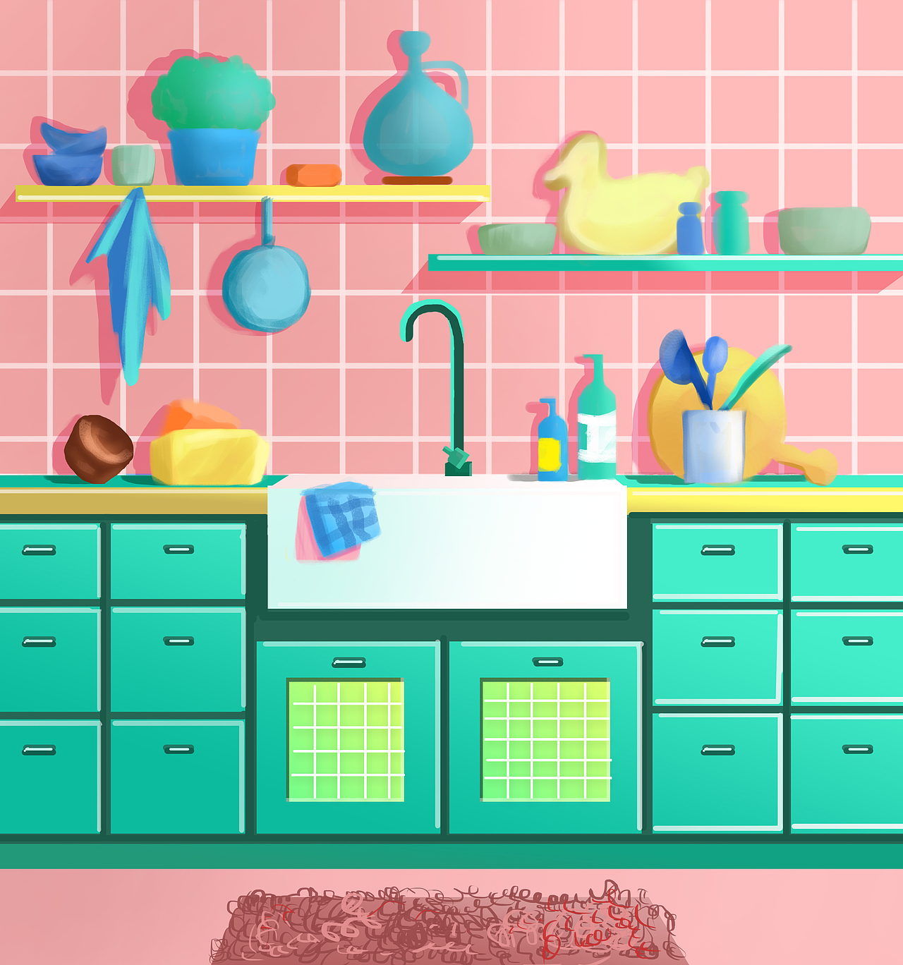 练习（图ZMjAxNDE4Mzk2） - 艺术插画 - 站酷设计师钮钴禄甄欢欢原创素材 - 站酷ZCOOL