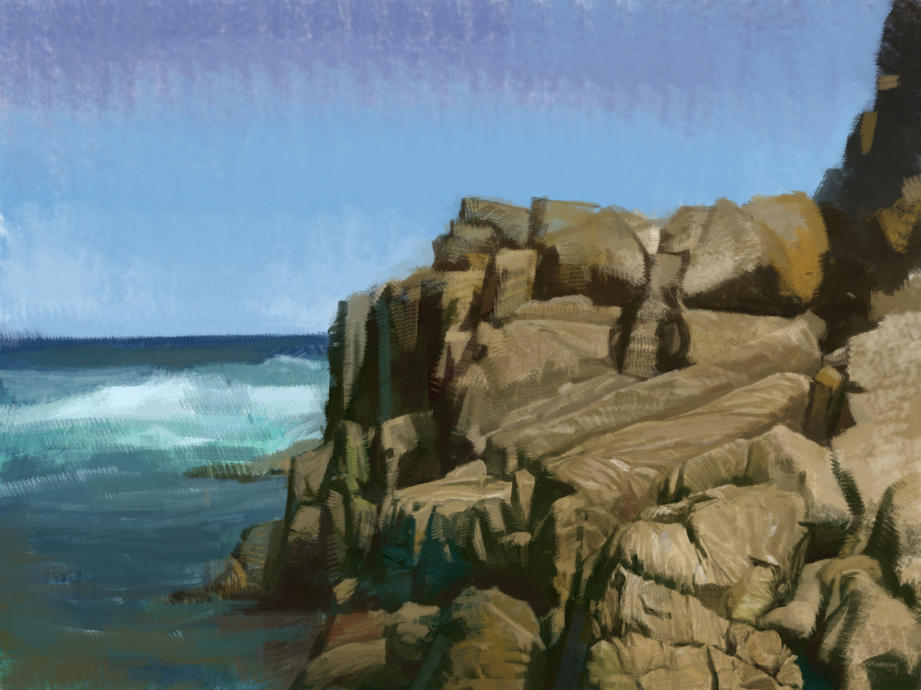 风景画——风景画好难画啊qaq