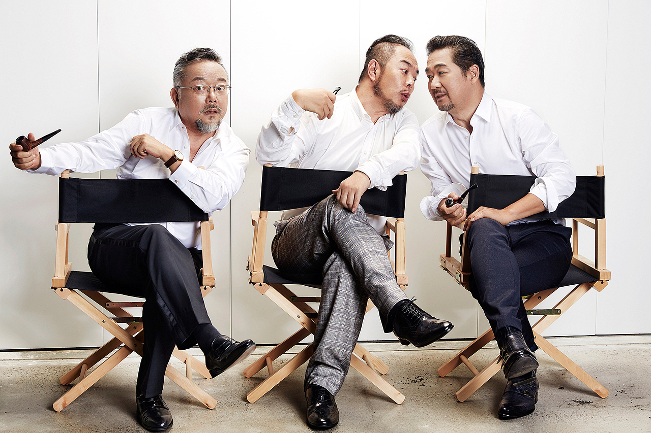 男人装十月刊铁三角组合