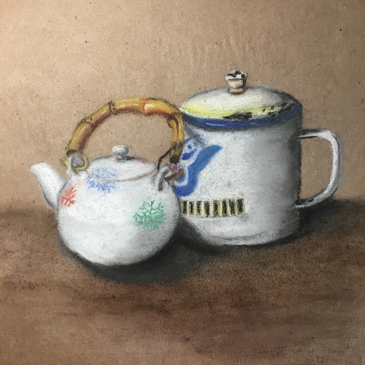 《忆·难忘》色粉系列作品（图ZNzIwNDY4Njg=） - 绘画 - 站酷设计师FeEgg512原创素材 - 站酷ZCOOL