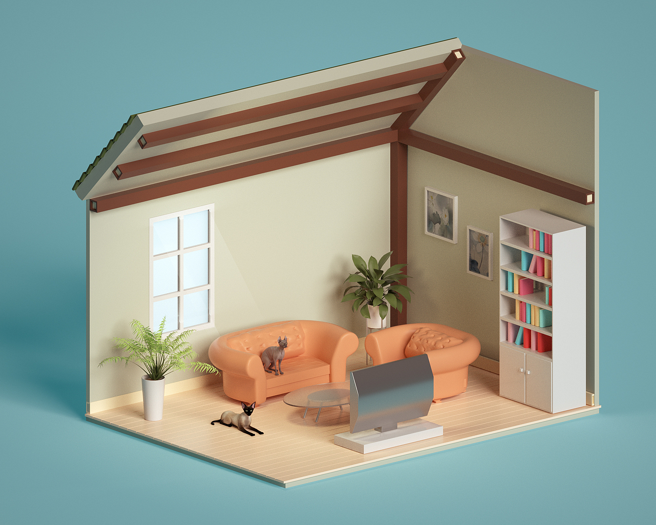 OC第八期学员作品——NiaoNiao的C4D课堂（下)（图ZMjA1NzM1MzM2） - 场景 - 站酷设计师我就是NiaoNiao原创素材 - 站酷ZCOOL