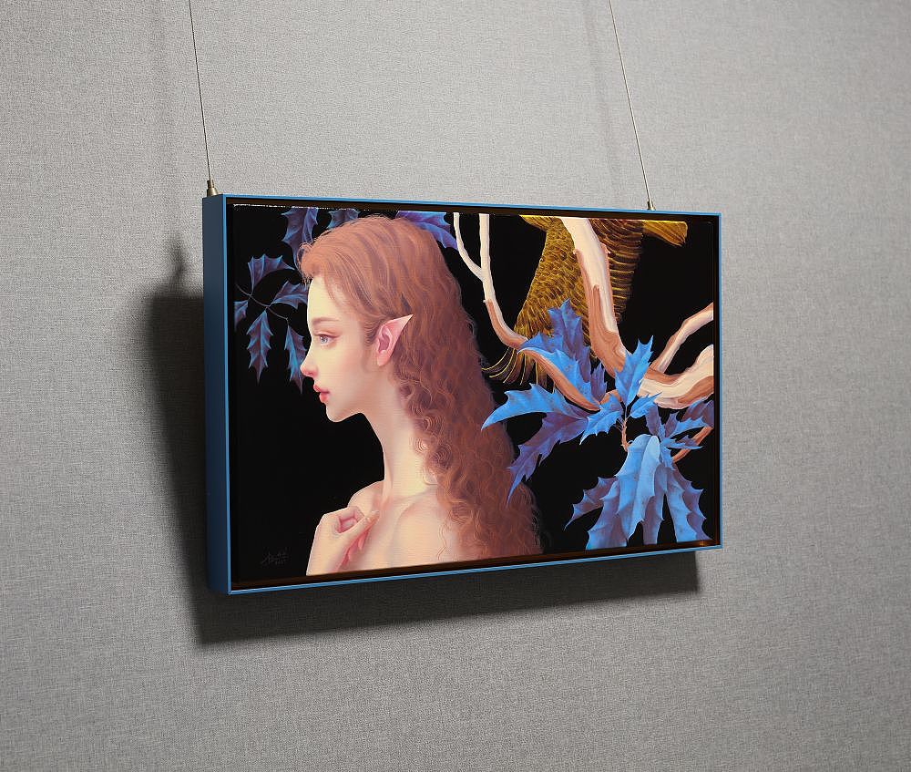 《预见神秘园》系列（图ZMzQ4NTg1NDc2） - 绘画 - 站酷设计师杨超油画原创素材 - 站酷ZCOOL