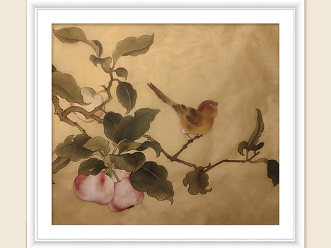 国画线描作品