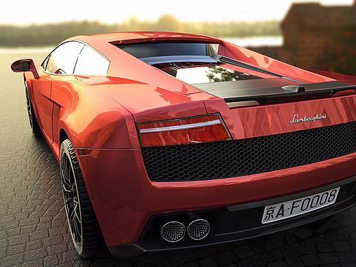 C4D OC渲染，附模型和贴图 - 阿波