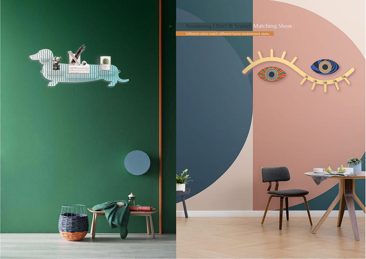 产品实物与效果图展示