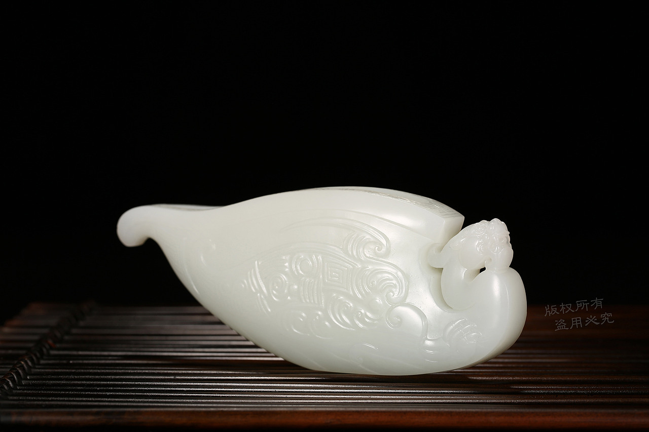 玉酒杯籽料玉壶天猫淘宝和田玉摆拍和田玉摆件酒杯