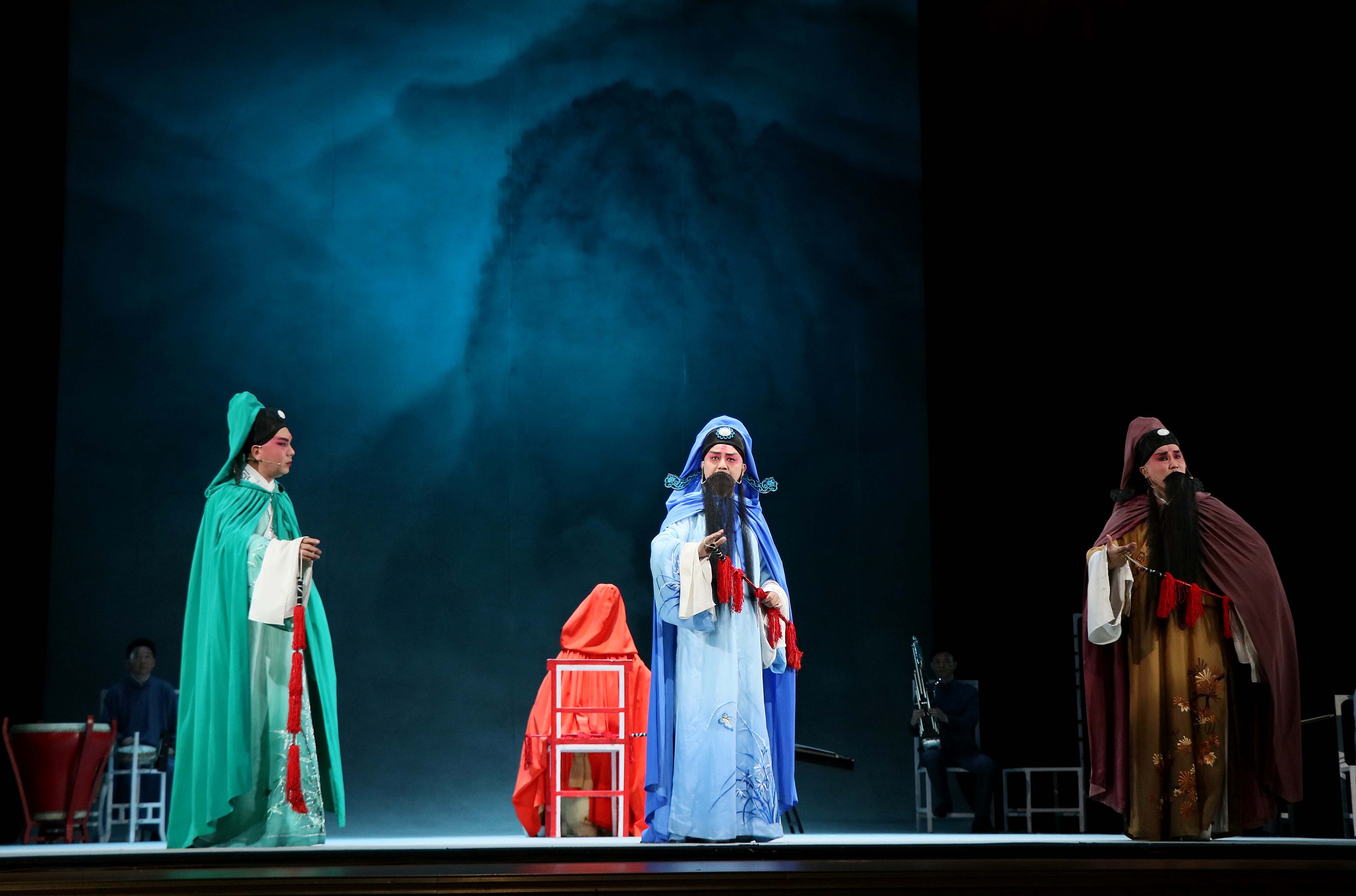 黄梅戏音乐会《唐诗宋词》舞台剧照